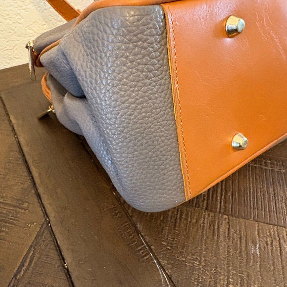 Valentina Gray Leather Tote - Picture 8 of 13